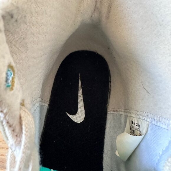 Men's Nike By You Size 6 Blazer Mid '77 Green White Retro Swoosh - Picture 12 of 13